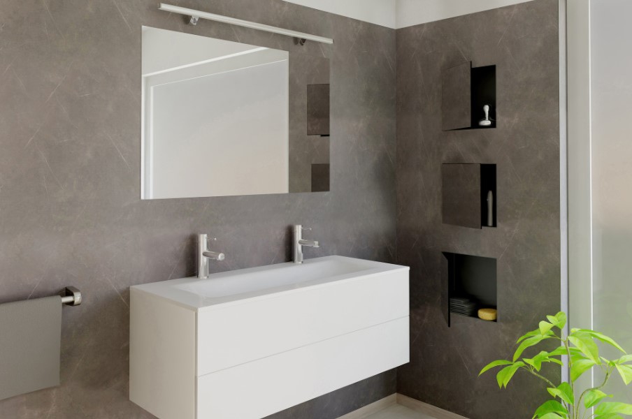 Banyo Dolabı ve Şampuanlık Niş Montajı